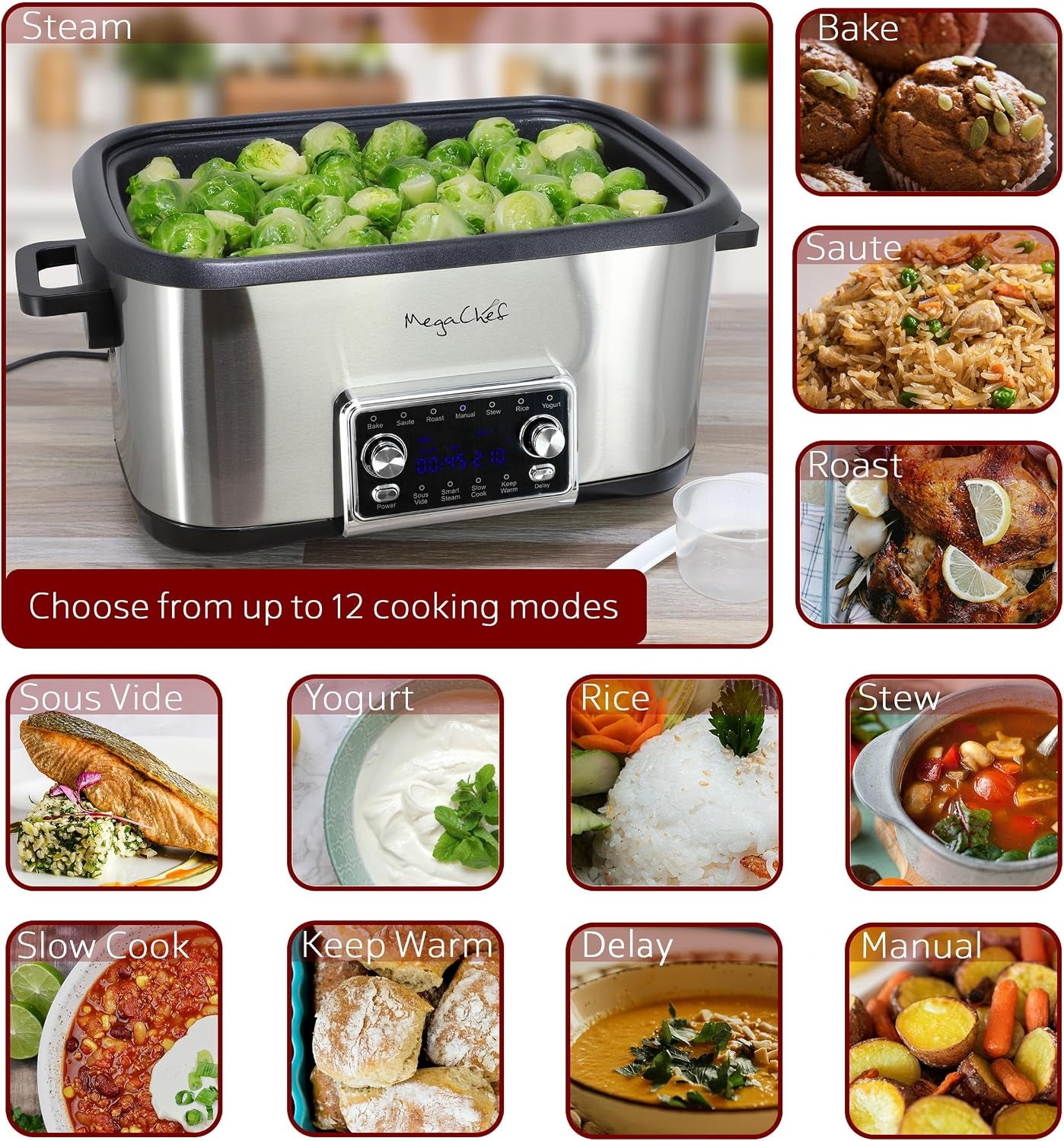 deluxe-8-quart-12-in-1-programmable-multi-cooker-with-sous-vide-and-multi-functions-digital-display-adjustable-temperature-time-removable-pot-tempered-glass-lid