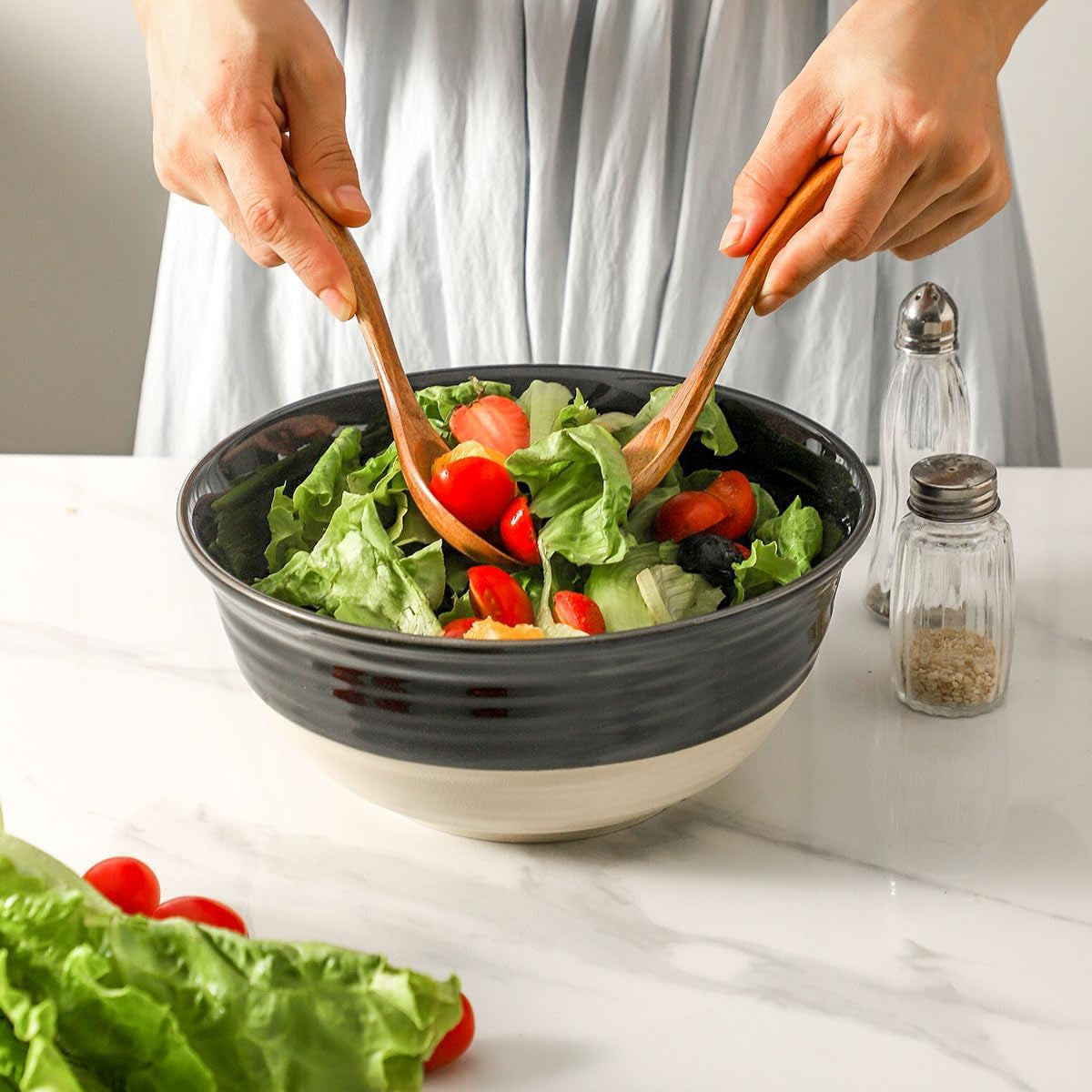 large-porcelain-serving-bowls-set-of-2-60-oz-8-5-inch-black-beige-stoneware-mixing-bowls-farmhouse-bowls-for-salad-soup-pasta-dishwasher-microwave-safe