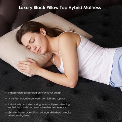 12 Inch Hybrid Pillow Top Queen Mattress in a Box7