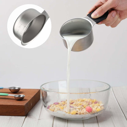 Magnetic Measuring Cups and Spoons Set Stainless Steel Measuring Cup&Spoon5