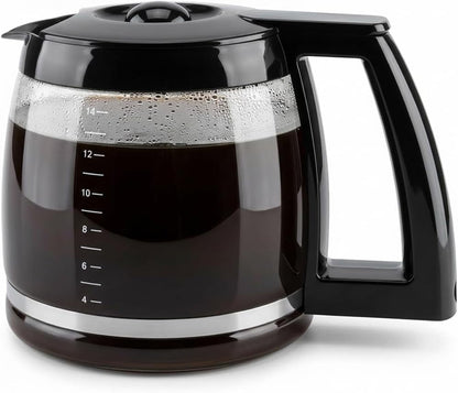 14-Cup Coffee Carafe Replacement for Cuisinart Coffeemaker Pt. DCC-2200RC | Fits DCC-3200, DCC-3200P1, DCC-2200, DCC-2600, DCC-2800, DCC-1800FR CBC-7000PCFR, CBC-7400PC Series1