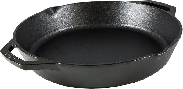 Pre-Seasoned Cast Iron Dual Handle Pan, Pfas-Free, 12 Inches | Cast Iron Dual Handle Pan, Oven & Stovetop Safe, Non-Toxic, Induction Compatible, Made in USA, Naturally Nonstick4