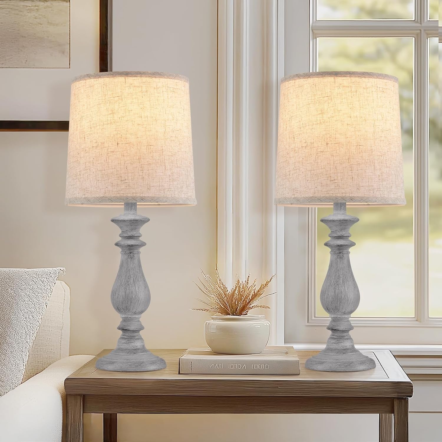 lamps-set-of-2-vintage-rustic-farmhouse-table-lamps-bedside-reading-lamp-bedroom-nightstand-living-room-teapoy-lamp-desk-light-22-inch-high-with-fabric-shade-grey-22-inch-high