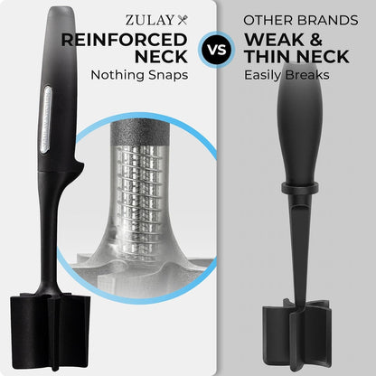 Ground Meat Chopper Tool – 5-Blade Nylon Meat Chopper for Ground Beef, Non-Toxic Food Safe Meat Masher & Breaker, Heat Resistant to 180°C, Dishwasher Safe – Black7