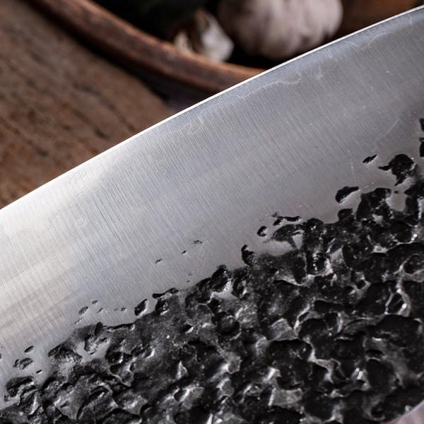 Meat Cleaver, 6.5 Inch Hand Forged Kitchen Knives Butcher Chef Knives 9CR18 Stainless Steel Cooking Knife Ultra-Sharp Blade Cleaver Chopping Knife Tools5