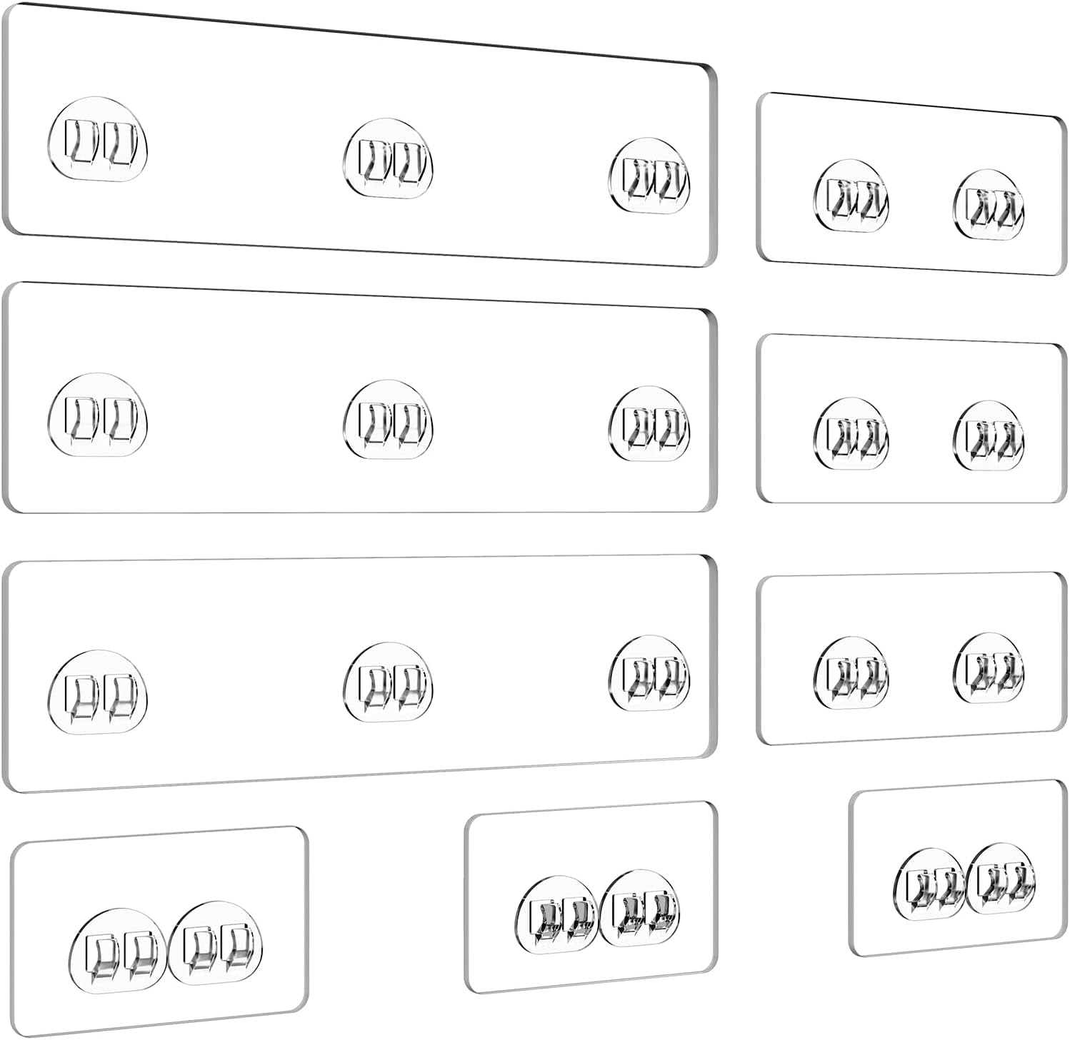 9-pack-shower-caddy-adhesive-replacement-strong-waterproof-transparent-adhesive-strips-no-drilling-shower-shelf-adhesive-hooks-for-bathroom-shelves-corner-basket-soap-holder-kitchen-racks