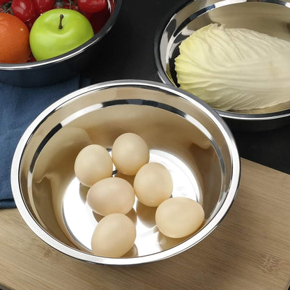 6-Pack Stainless Steel Mixing Bowl, Serving Bowls5
