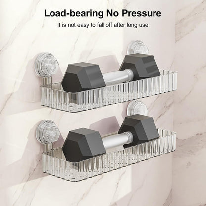 Adhesive Shower Caddy Suction Cup,Bathroom Organizers and Storage Shelves5