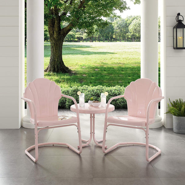 Tulip 3-Piece Chair & Side Table Set4