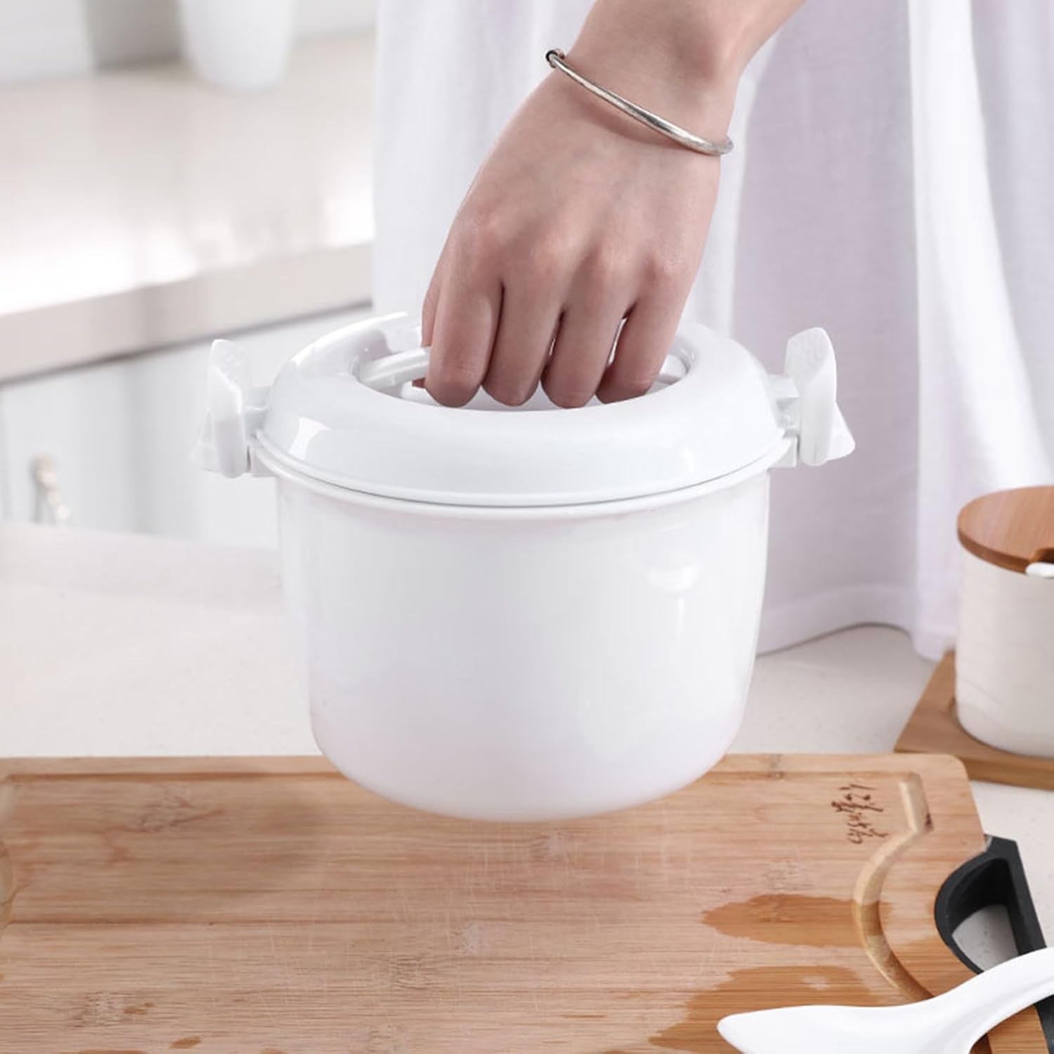 microwave-rice-cooker-1-gal-portable-kitchen-vegetable-steamer-microwavable-noodles-pasta-food-cookware-non-stick-bacon-oatmeal-pot-cooker-for-cooking-soup-stews-8-26-x-6-88-x-5-51-in