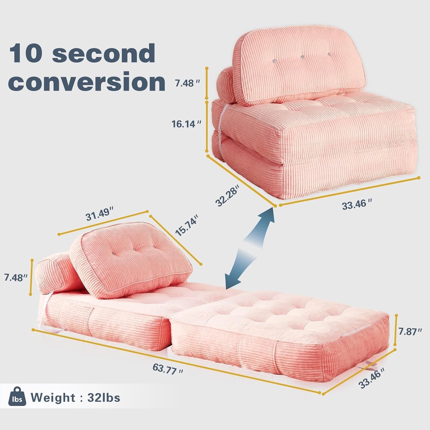 futon-sofa-bed-chair-convertible-sleeper-bed-for-small-space-no-assembly-required-space-saving-breathable-sweat-wicking-for-post-workout-recovery-yoga-stretch-lounging-gaming-naps
