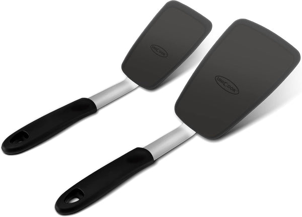 2 Pieces Flexible Silicone Spatula Set for Kitchen Use, Food Grade1
