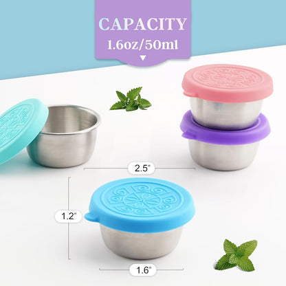 6X1.6 Oz Salad Dressing Containers with Lids2