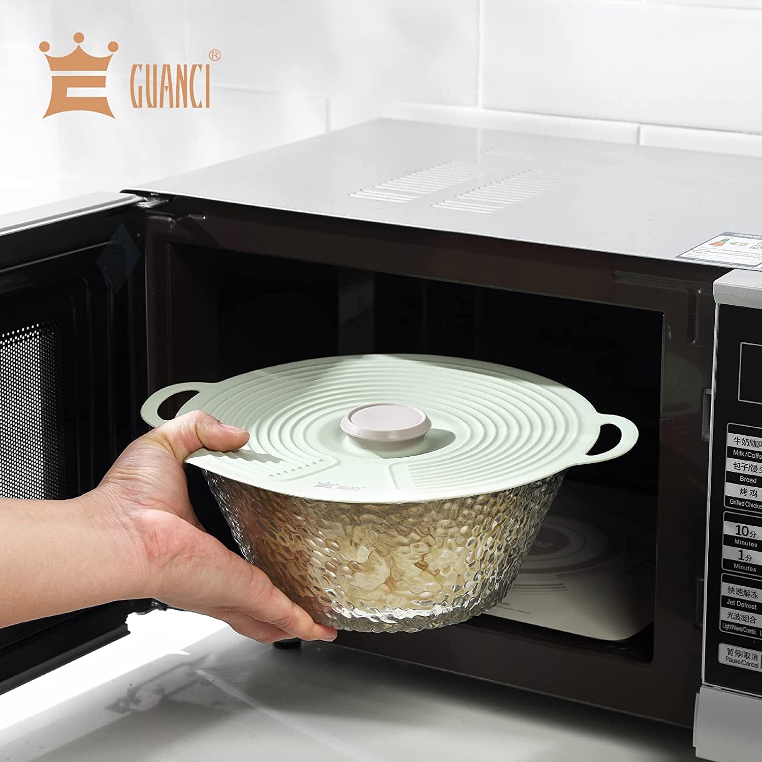 silicone-lids-for-bowl-8-pack-microwave-splatter-cover-with-6-sizes-reusable-heat-resistant-lids-fits-cups-bowls-plates-pots-pans-skillets-stove-top-oven-fridge-dishwasher-safe