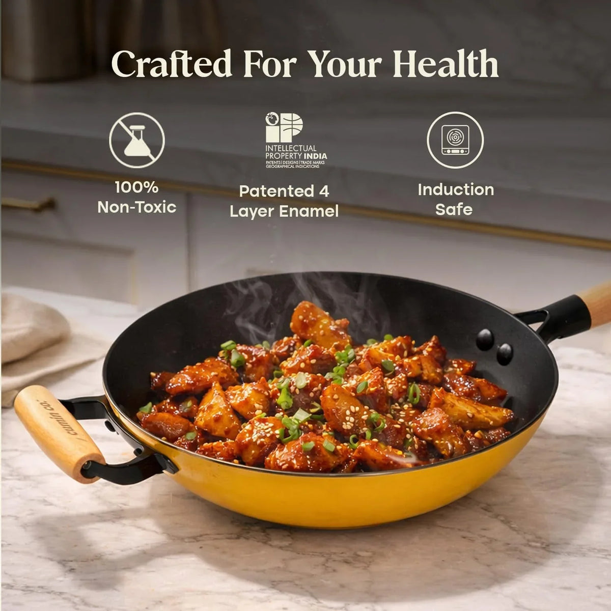 enameled-cast-iron-wok-pan-10-inch-2-5-qt-pfas-free-non-toxic-stir-fry-pan-4-layer-enamel-coated-induction-oven-safe-wok-for-sauteing-frying-everyday-cooking-color-mustard
