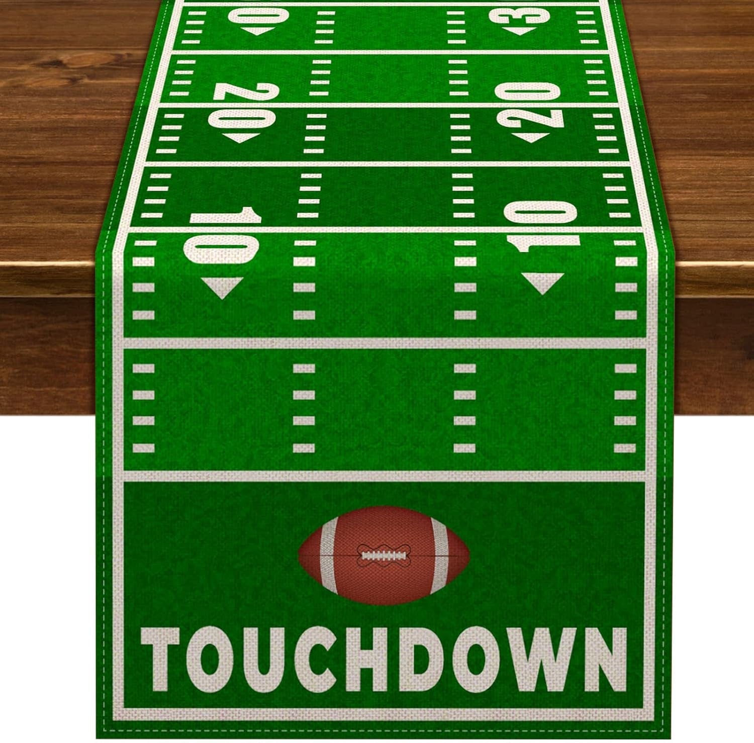 linen-football-court-table-runner-american-touch-down-boy-sport-birthday-party-decoration-farmhouse-home-dining-room-kitchen-table-decor-13-x-72