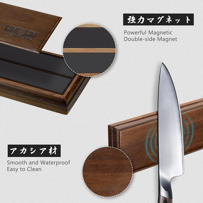 Knife Set with Magnetic Knife Holder, 6PCS Kitchen Knife Sets | Ultra Sharp Professional Japanese High Carbon Stainless Steel Chef Knives Sets with Ergonomic Handle, Perfect Gifts for Chefs4