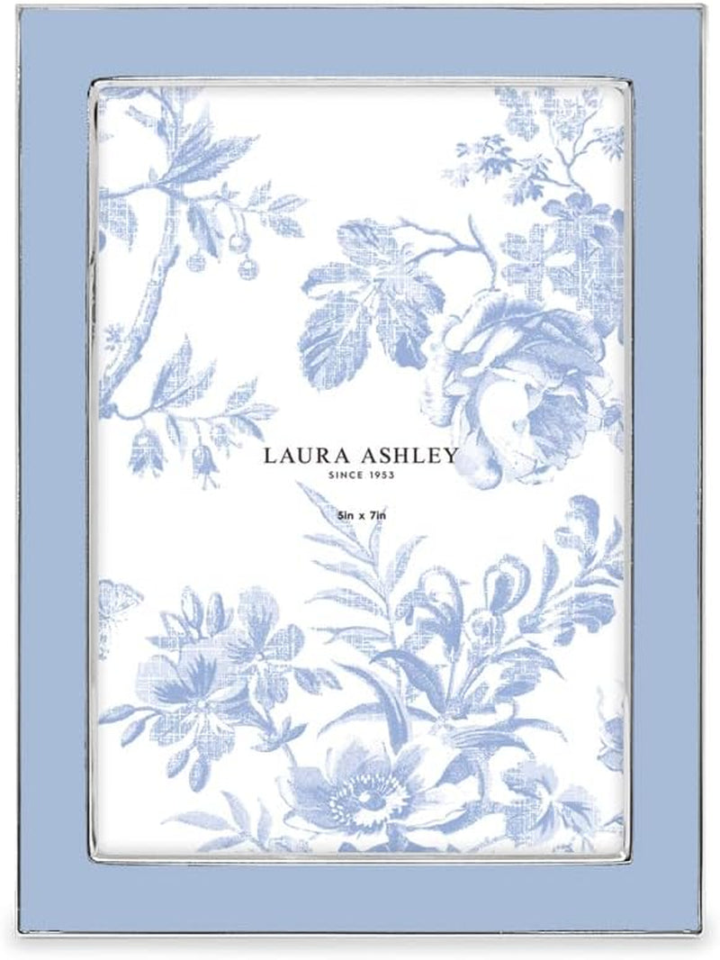 laura-ashley-5x7-cashmere-blue-enamel-picture-frame-silver-edge-w-easel