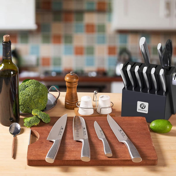 14-Piece Knife Block Set with Build-In Sharpener8