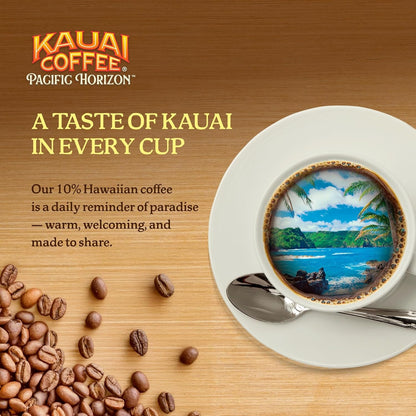 K-Cup Pods - Vanilla Macadamia Nut, 22 K-Cup Pods | Medium Roast, Arabica Coffee, 10% Hawaiian, for Keurig Brewers, Single Serve, Vanilla Beans with Toasted Macadamia Nuts2