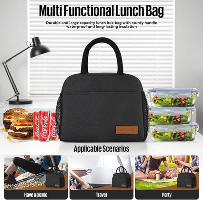 Lunch Bag&Box Women/Men Insulated&Reusable3