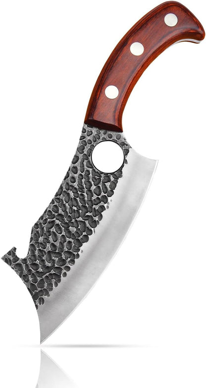 Butcher Knife, Meat Cleaver Knife for Home Cooking, Outdoor Camping BBQ1