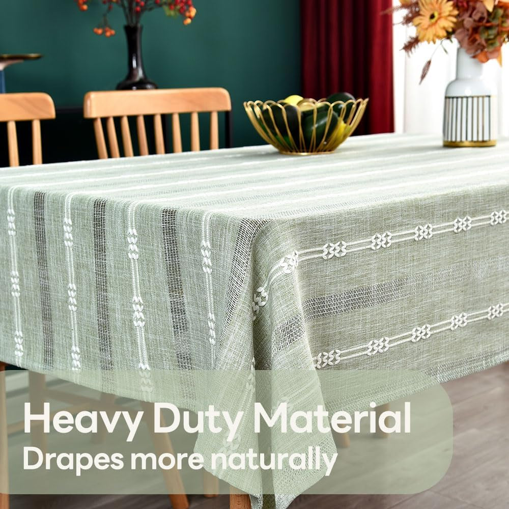 heavy-duty-cotton-table-cloth-for-rectangle-table-sage-green-tablecloth-rectangular-farmhouse-vintage-tablecloth-washable-rustic-table-cover-sage-green-52x70
