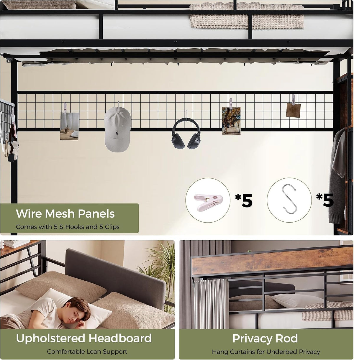 full-loft-bed-with-stairs-storage-headboard-and-led-light-black