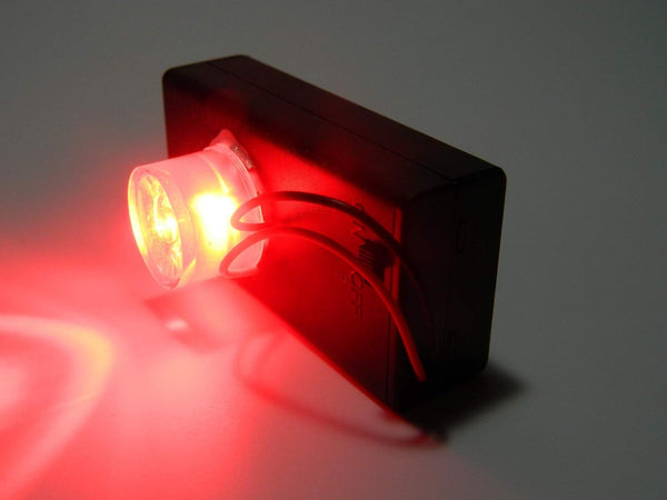 Red 1W Mini LED Battery Operated Flood Light for Halloween Props1
