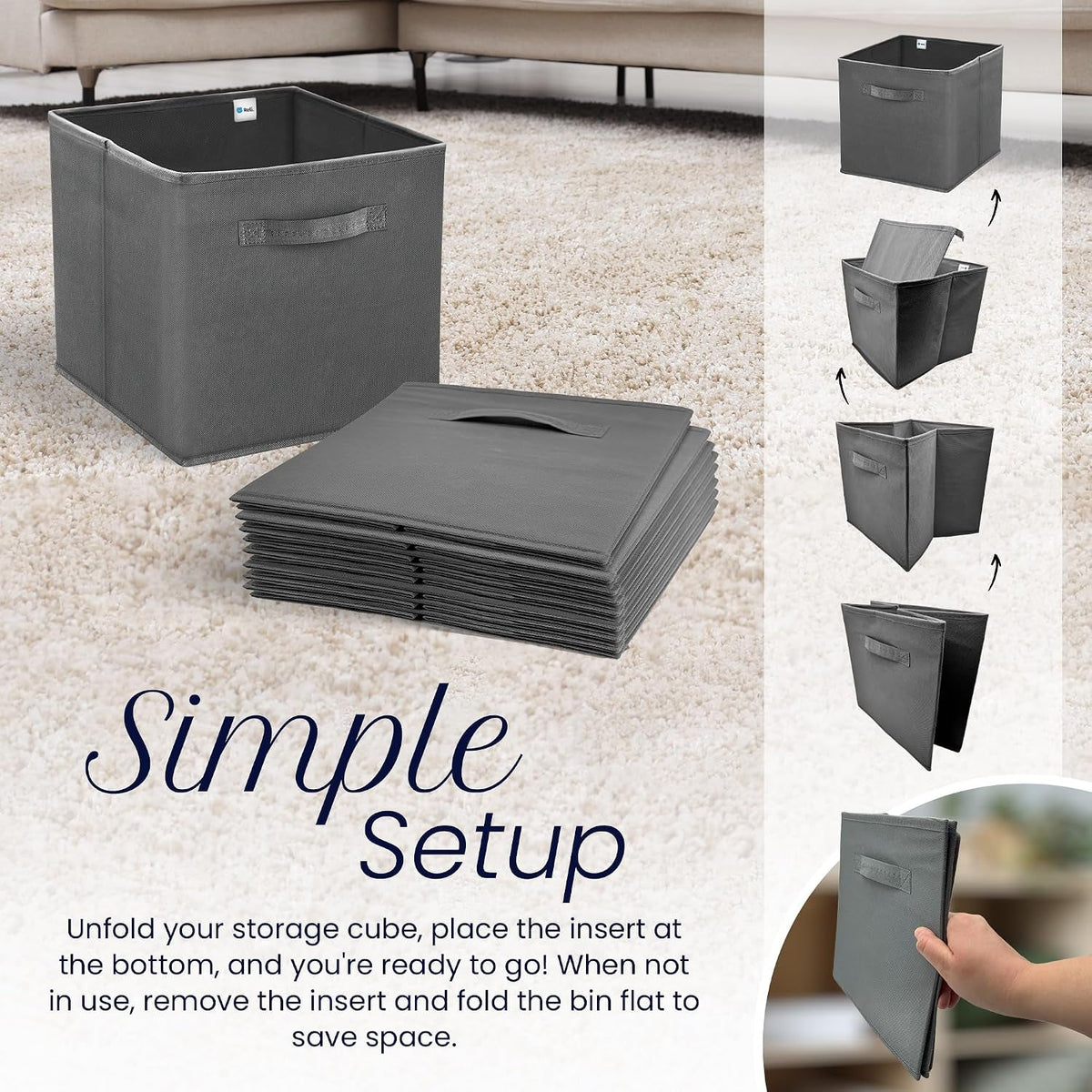 storage-cubes-4-pack-dark-gray-fabric-cube-bins-11x11