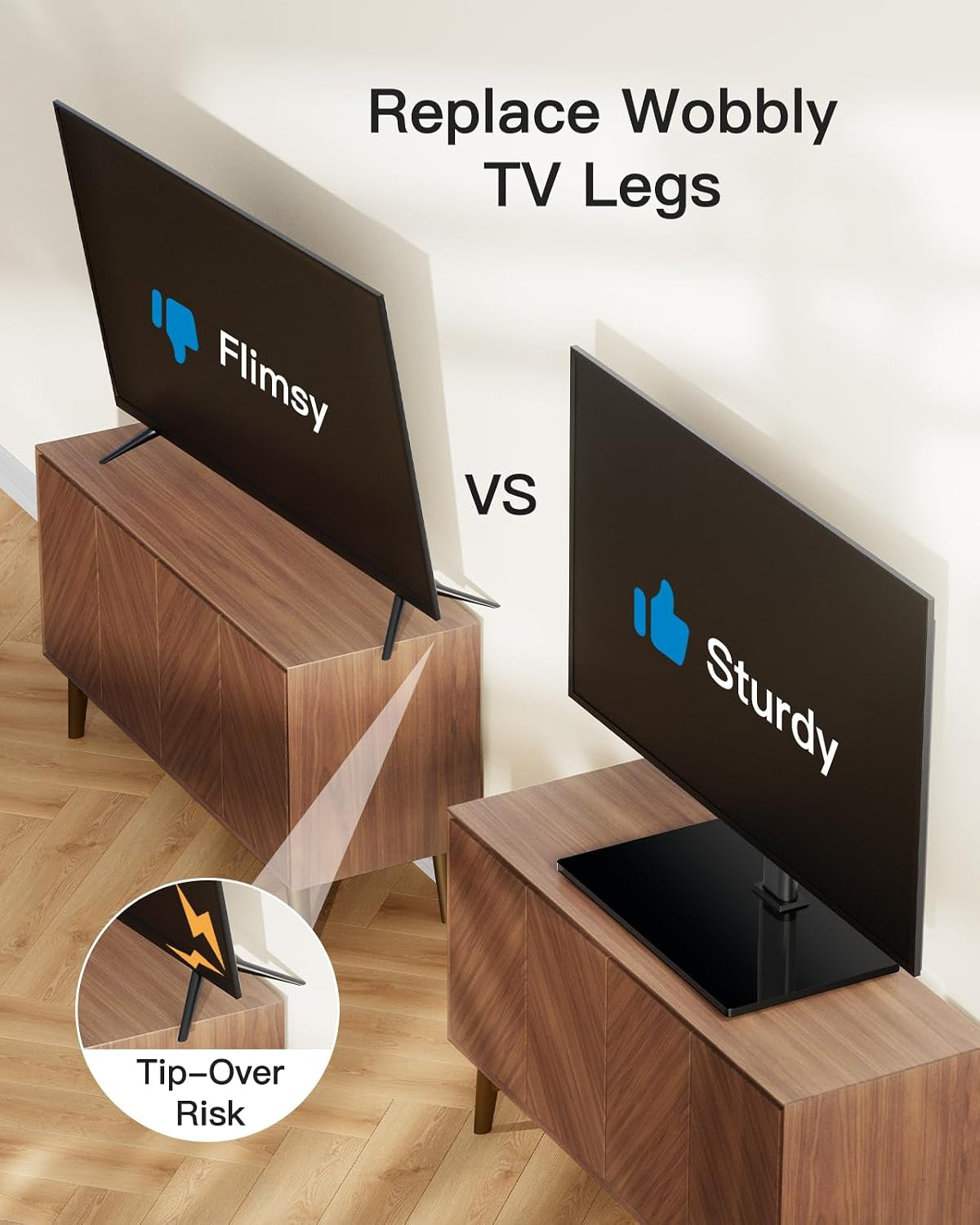 universal-tv-stand-legs-for-32-70-inch-tvs-to-99lbs-with-mount-8-height-adjustable-tempered-glass-base-fixed-max-vesa-400x400mm-livingroom-bedroom-pstvs04