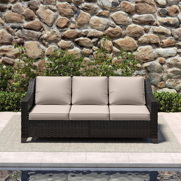 Outdoor Couch, Wicker Outdoor Conversation Set1