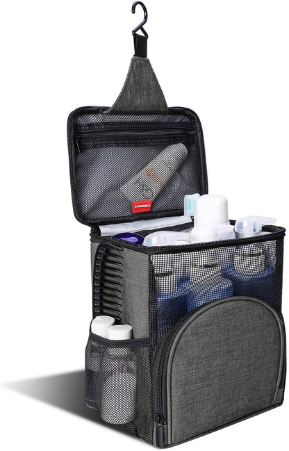 Shower Caddy Tote,Quick Dry Shower Bag Dorm Room Essentials for College Student Girls Boys,Hanging Mesh Shower Caddy Portable for Summer Camp,Travel,Rv Essentials,Shower Bag for Women Men1
