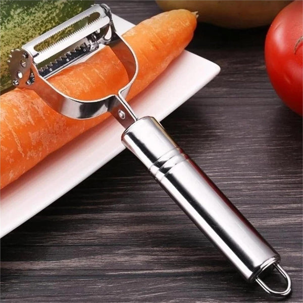 Stainless Steel Multifunction Grater, Julienne Peeler and Slicer for Kitchen3