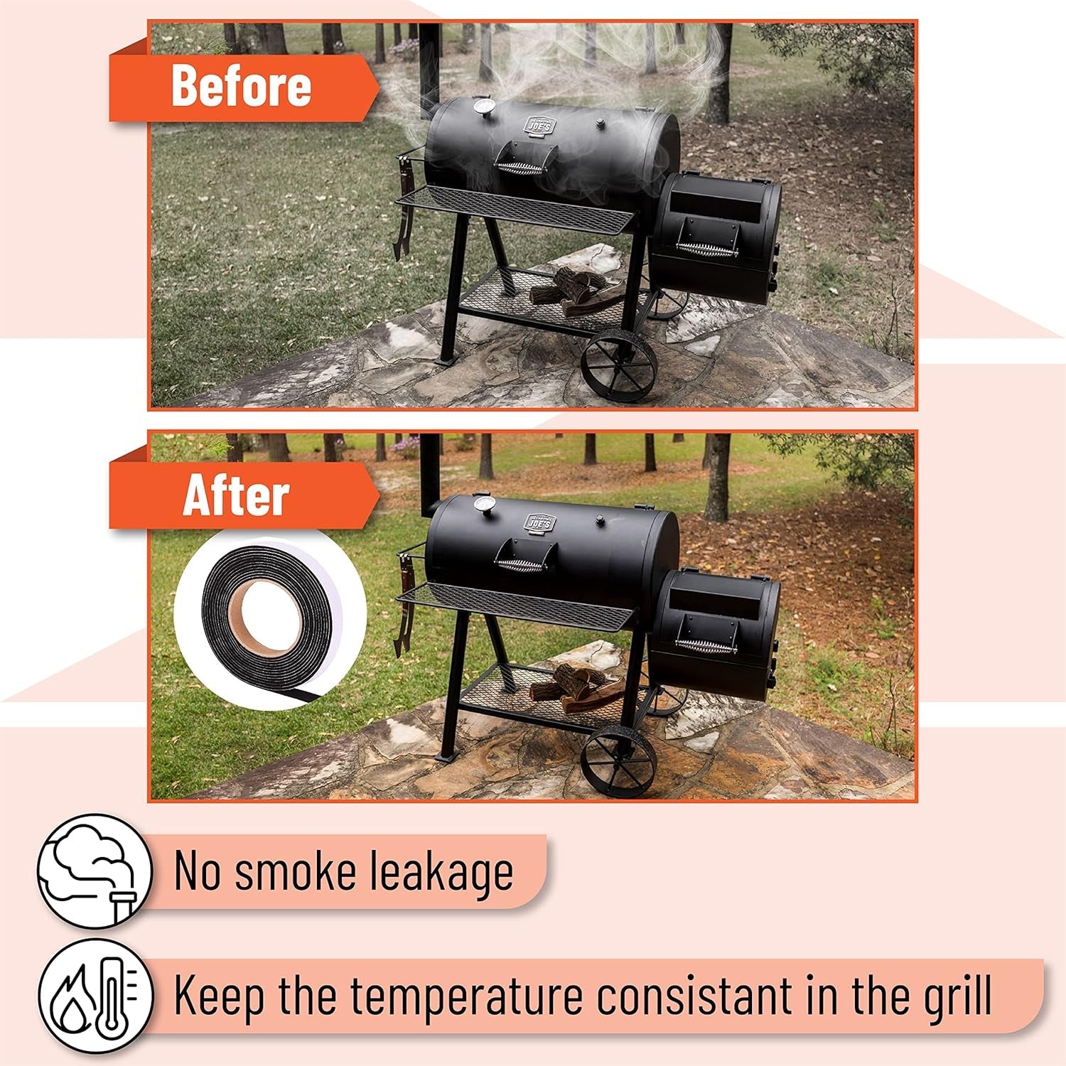grill-gasket-1-2x1-8-15-ft-smoker-gasket-sealer-high-temp-easy-to-cut-strong-adhesion-suitable-for-most-bbq-grills-and-smokers
