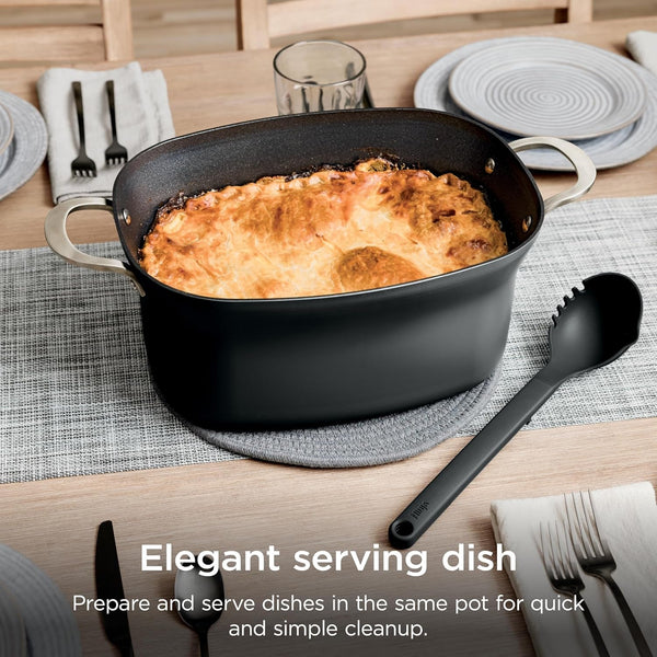 Ninja® Possiblecooker™ plus 12-In-1, 8.5-Qt, Black, MC1010 | 12-In-1 Replaces 12 Appliances, Sous Vide & Proof, Glass Lid, Nonstick Oven-Safe Pot to 500°F, Cooker-To-Oven-To-Table.6