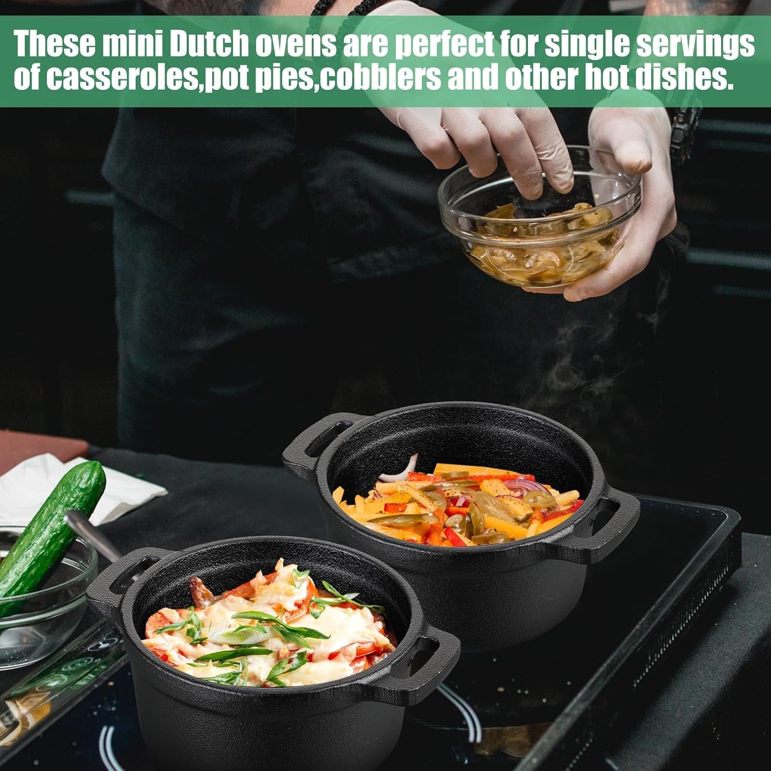 2-sets-17-oz-mini-cast-iron-dutch-oven-lid-and-wooden-base-pre-seasoned-cast-iron-casserole-with-dual-handles-small-black-casserole-dishes-for-oven-use-marinate-cook-bake-gift-giving