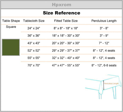 Rustic Square Small Blue Farmhouse Linen Tablecloth 36 X 36 Inch6