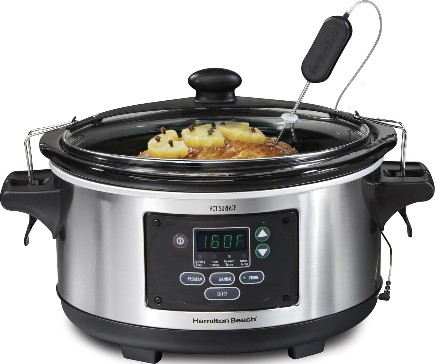 portable-6-quart-set-forget-programmable-slow-cooker-temperature-probe-lid-lock-for-easy-travel-dishwasher-safe-crock-glass-lid-stainless-steel-33969ag