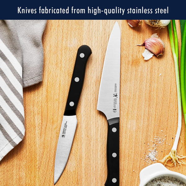 Henckels Solution 10-Pc Knife Set, Razor-Sharp, German Engineered, Brown3