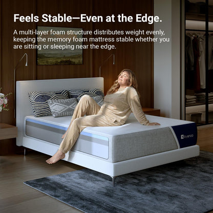 Syncdeep 12 Inch Queen Mattress for Deep Sleep, Memory Foam Mattress13