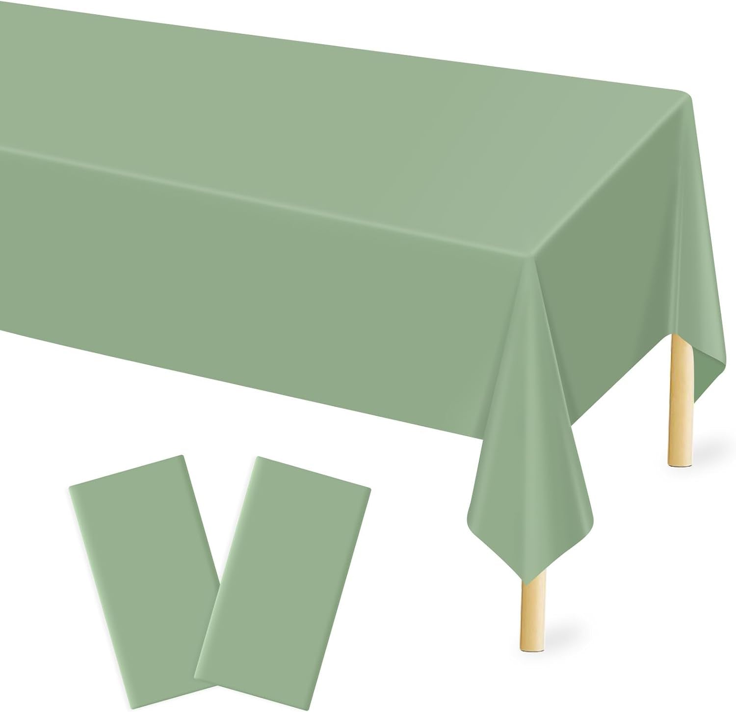 2-pcs-sage-green-tablecloth-plastic-54-108-inches-rectangle-sage-green-tablecloth-disposable-plastic-waterproof-table-cover-for-outdoor-picnic-kitchen-holiday-birthday-wedding-baby-shower-party
