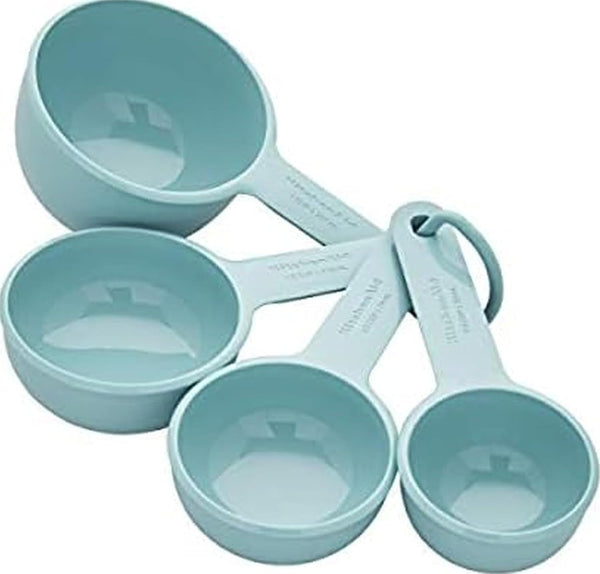 Kitchenaid Measuring Cups, Set of 4, Aqua Sky1