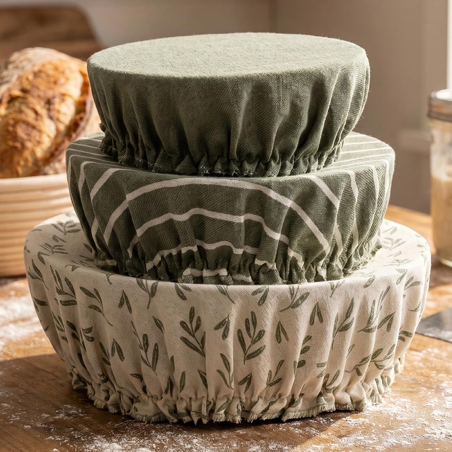 beautiful-linen-cotton-blend-bowl-covers-set-of-3-for-bread-proofing-durable-linen-cotton-blend-fabric-covers-in-varying-sizes-fit-your-bowls-7-to-13-ideal-sourdough-bread-baking-accessories