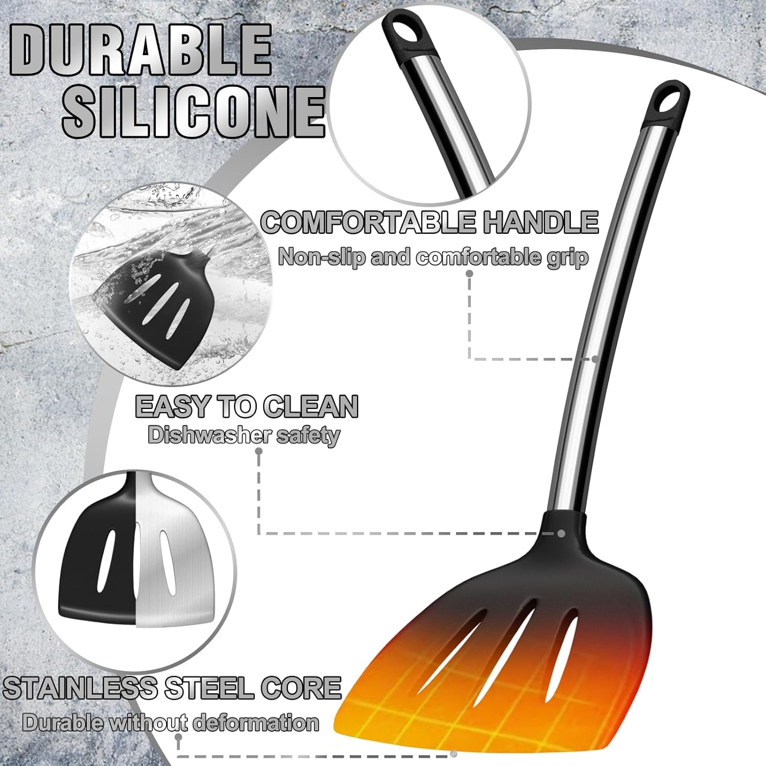 thickened-kitchen-utensils-set-silicone-cooking-utensils-set-for-nonstick-cookware-silicone-spatulas-set-heavy-duty-stainless-steel-handle-black-kitchen-gadgets-tools-set