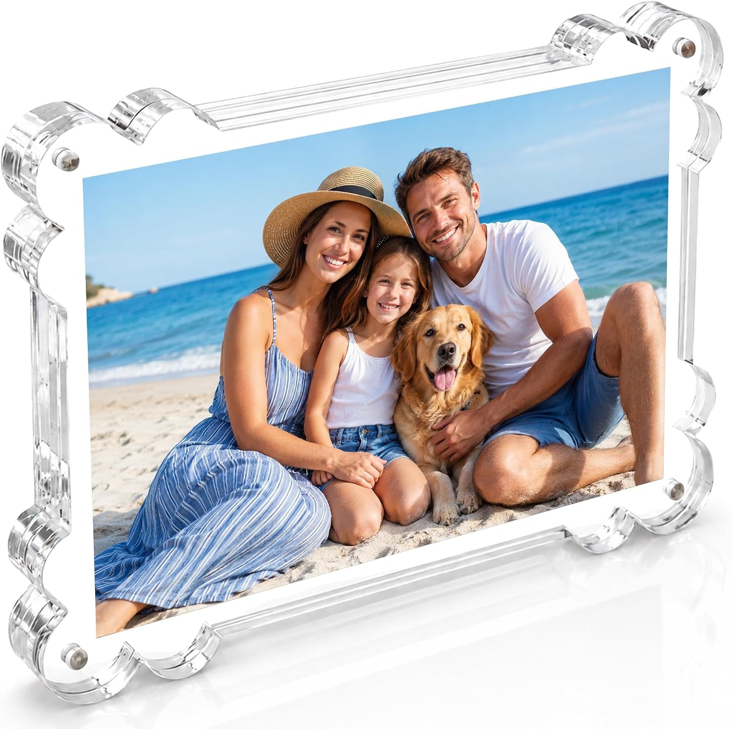 acrylic-picture-frame-4x6-magnetic-picture-frames-double-sided-10-10mm-thick-block-clear-photo-scalloped-frames-freestanding-frameless-freestanding-picture-frames-gift-for-desktop-display