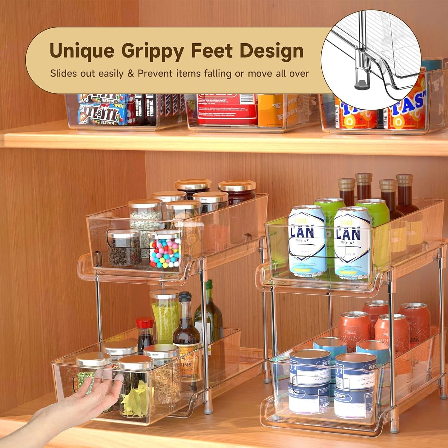 2-tier-bathroom-organizer-with-dividers-clear-under-sink-and-pull-out-cabinet-organizer-for-kitchen-and-pantry-storage