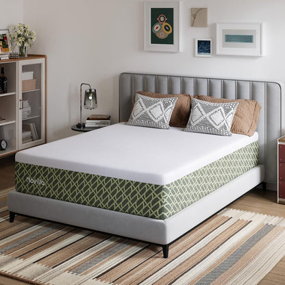 King Gel Memory Foam Mattress 10 Inch for Pressure Relief2