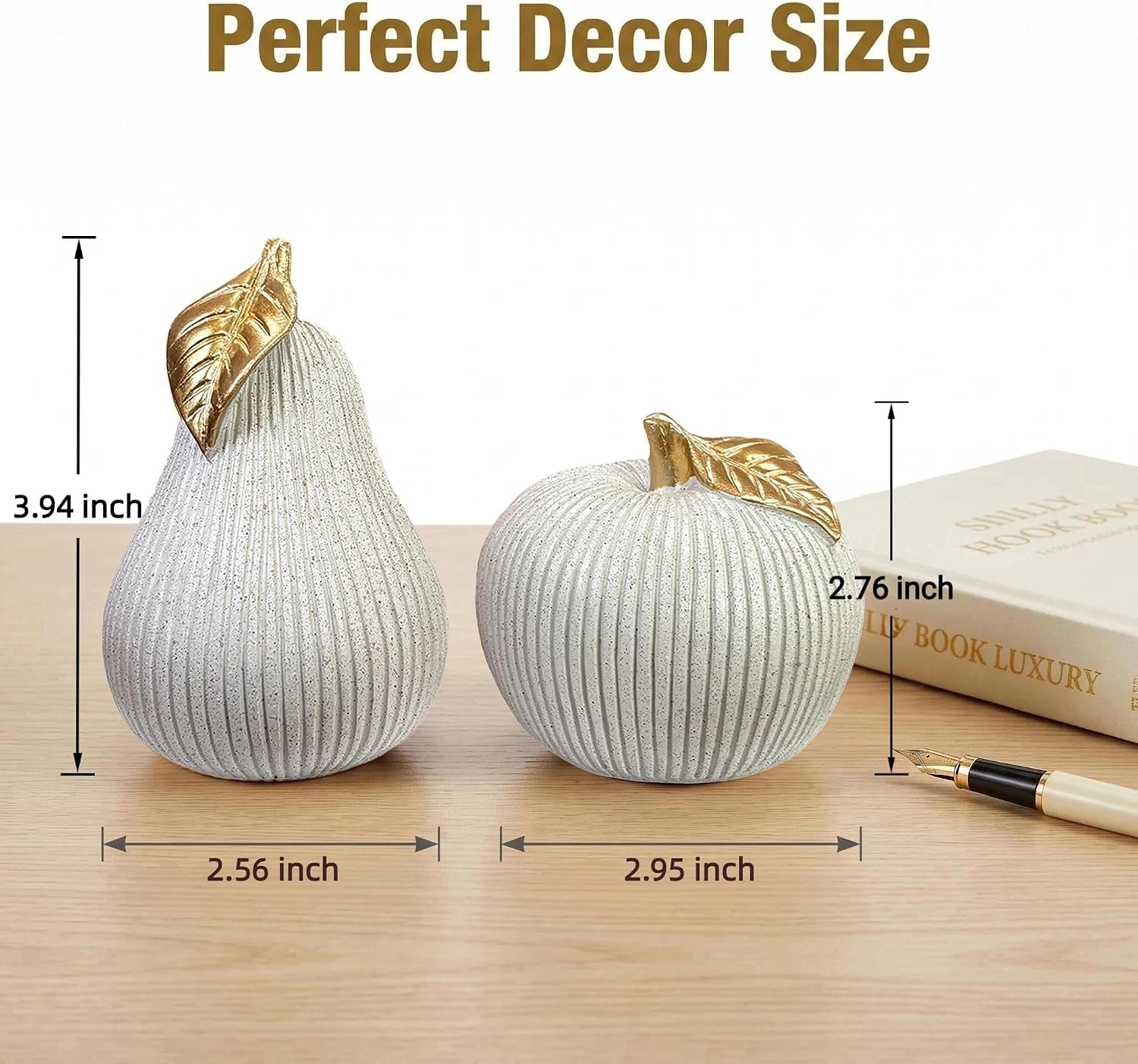 apple-and-pear-decor-set-modern-fruit-sculpture-home-decor-white-and-gold-decorative-ornaments-for-living-room-bedroom-desk-shelf-coffee-table-aesthetic-room-decor-unique-gift