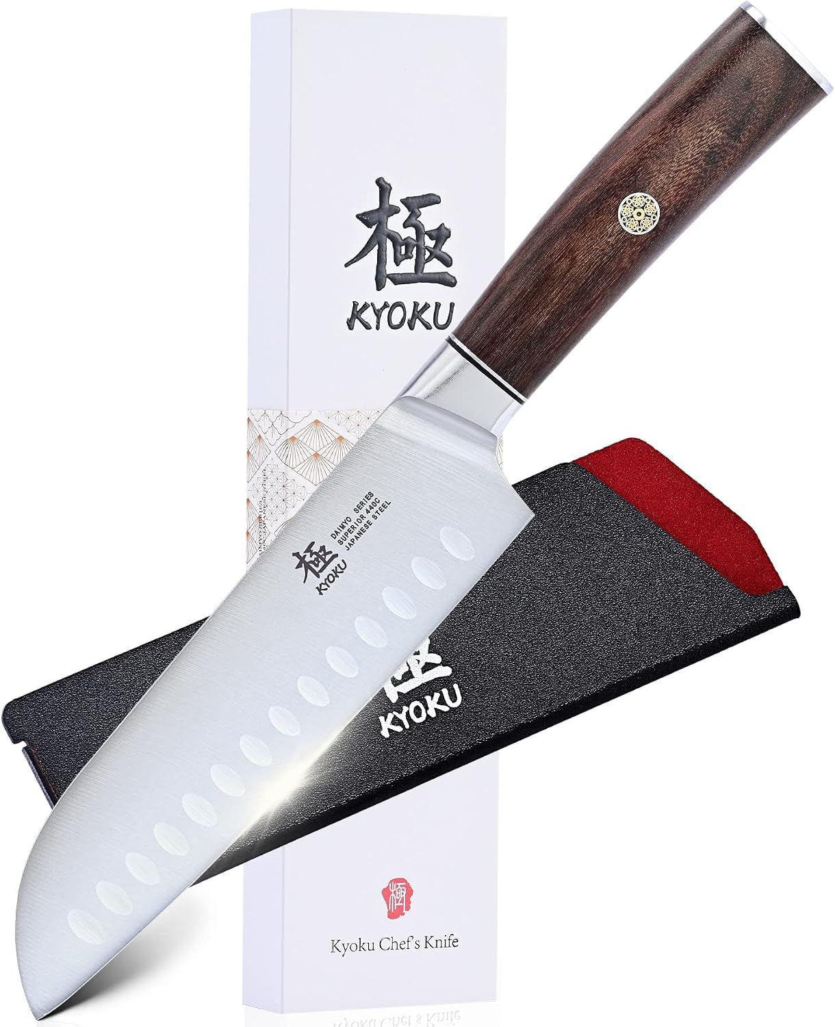 7-inch-santoku-knife-daimyo-series-rosewood-handle-440c-steel